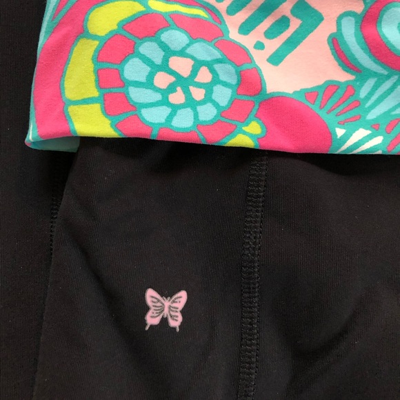 Lilly Pulitzer Pants - Lilly Pulitzer Luxletic black yoga pants leggings